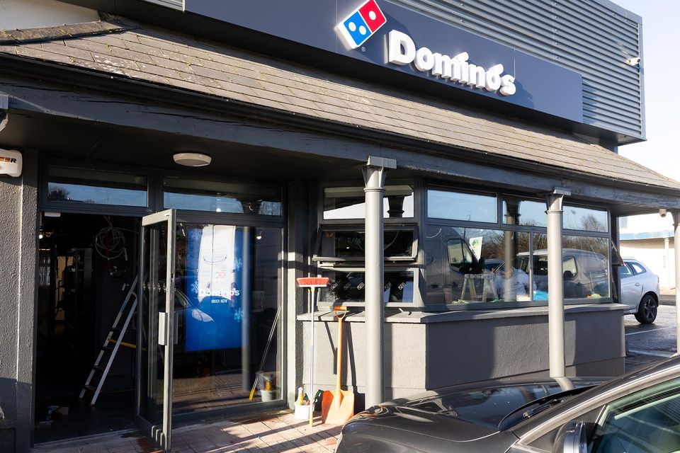 Dominos works going on in New Ross. Photo; Mary Browne